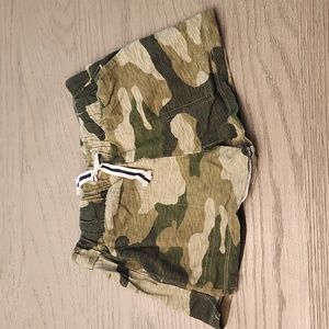 Crewcuts girls camo shorts